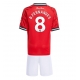 Maillot de foot Manchester United Bruno Fernandes #8 Domicile vêtements enfant 2025-26 Manches Courtes (+ pantalon court) Maillot de foot Manchester United Bruno Fernandes #8 Domicile vêtements enfant 2025-26 Manches Courtes (+ pantalon court)